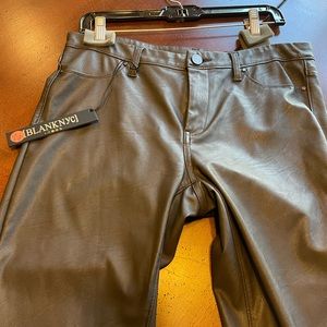 Blanknyc pleather pants